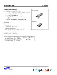 Datasheet S1A0902X01-R0B0 manufacturer Samsung