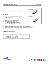 Datasheet S1A2213C01-H0B0 manufacturer Samsung