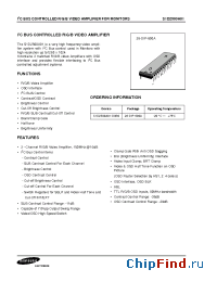 Datasheet S1D2500A01-D0B0 manufacturer Samsung