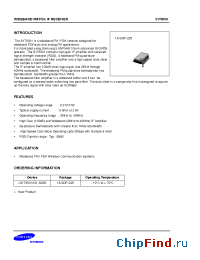 Datasheet S1T8531 manufacturer Samsung