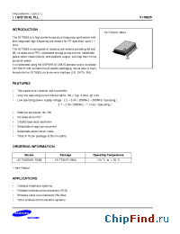 Datasheet S1T8825X01 manufacturer Samsung
