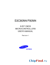 Datasheet S3C80M производства Samsung