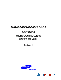 Datasheet S3C8238 manufacturer Samsung