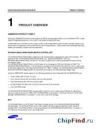 Datasheet S3C9454 manufacturer Samsung
