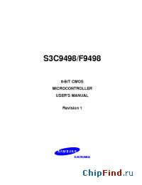 Datasheet S3C949 manufacturer Samsung