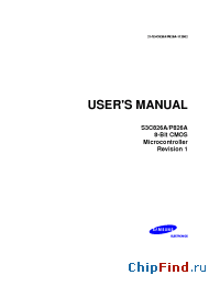 Datasheet S3P826A manufacturer Samsung