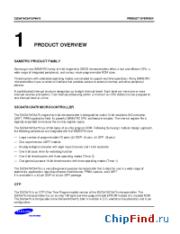 Datasheet S3P8475 manufacturer Samsung