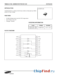 Datasheet S5C7221X manufacturer Samsung