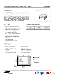 Datasheet S5F333SZ03-LBB0 manufacturer Samsung