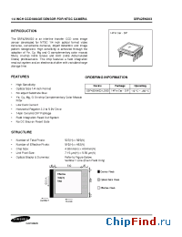 Datasheet S5F425NX03 manufacturer Samsung
