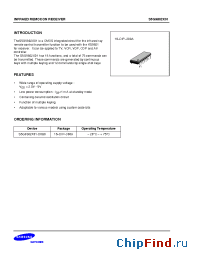 Datasheet S5G9802X01-D0B0 manufacturer Samsung