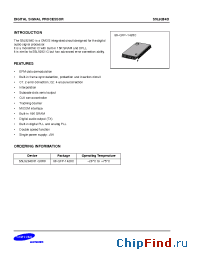 Datasheet S5L9284 manufacturer Samsung