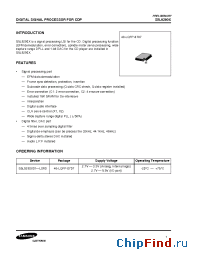 Datasheet S5L9290X01-L0R0 manufacturer Samsung