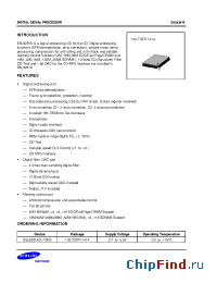 Datasheet S5L9291X01-T0R0 manufacturer Samsung
