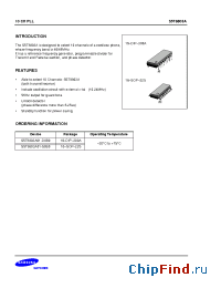 Datasheet S5T8803A01-S0B0 manufacturer Samsung