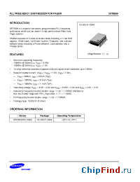 Datasheet S5T8808 manufacturer Samsung