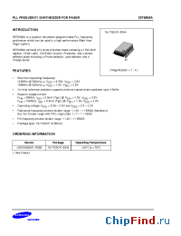 Datasheet S5T8808A manufacturer Samsung
