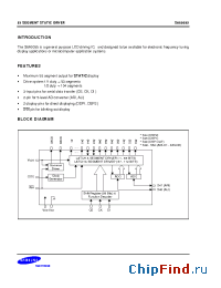 Datasheet S6A0035 manufacturer Samsung