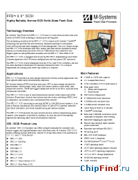 Datasheet FFD-350-2048-T manufacturer SanDisk