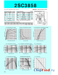 Datasheet 2SC3858 производства Sanken