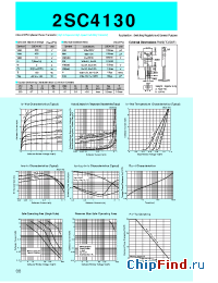 Datasheet 2SC4130 производства Sanken