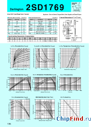 Datasheet 2SD1769 manufacturer Sanken