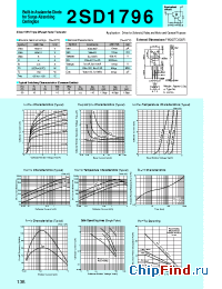 Datasheet 2SD1796 manufacturer Sanken