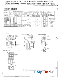 Datasheet CTU-32R manufacturer Sanken
