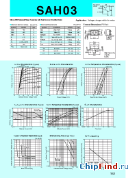 Datasheet SAH03 manufacturer Sanken