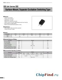 Datasheet SAI01 manufacturer Sanken