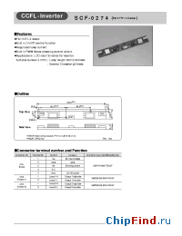 Datasheet SCF-0274 manufacturer Sanken
