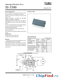 Datasheet SI-5300 производства Sanken