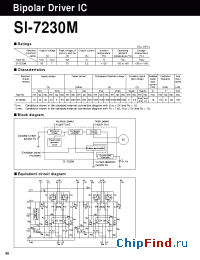 Datasheet SI-7230 manufacturer Sanken