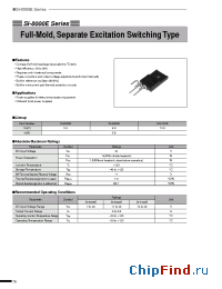 Datasheet SI-8000E manufacturer Sanken