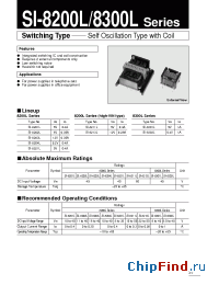 Datasheet SI-8200L-1 manufacturer Sanken