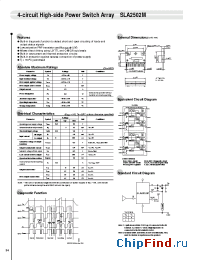 Datasheet SLA2502M manufacturer Sanken