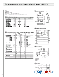 Datasheet SPF5001 manufacturer Sanken