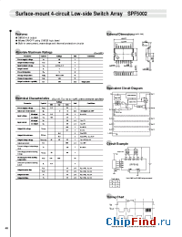 Datasheet SPF5002 manufacturer Sanken
