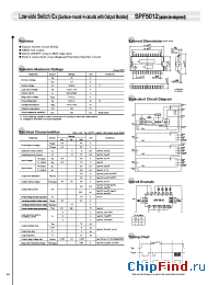 Datasheet SPF5012 производства Sanken