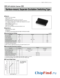 Datasheet SPI-8050A manufacturer Sanken