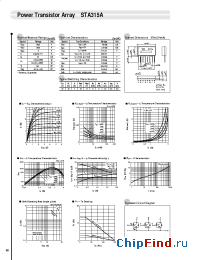 Datasheet STA315A manufacturer Sanken