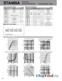 Datasheet STA485A manufacturer Sanken