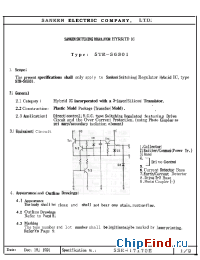 Datasheet STR-S6301A manufacturer Sanken