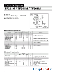 Datasheet TF321M manufacturer Sanken