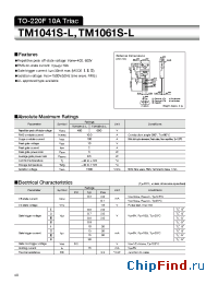 Datasheet TM1061S-L manufacturer Sanken