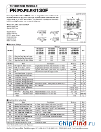Datasheet KK130F80 manufacturer SanRex