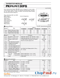 Datasheet PD130FG40 manufacturer SanRex
