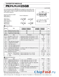 Datasheet PK25GB80 manufacturer SanRex