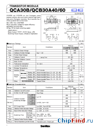 Datasheet QCA30B40 manufacturer SanRex