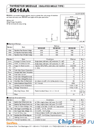 Datasheet SG16AA20 manufacturer SanRex